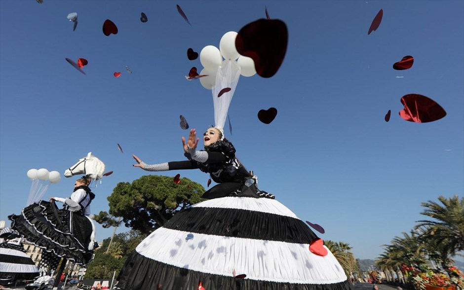 Καρναβάλι στη Νίκαια. Στιγμιότυπο από το&nbsp;Καρναβάλι στη Νίκαια, Γαλλία.