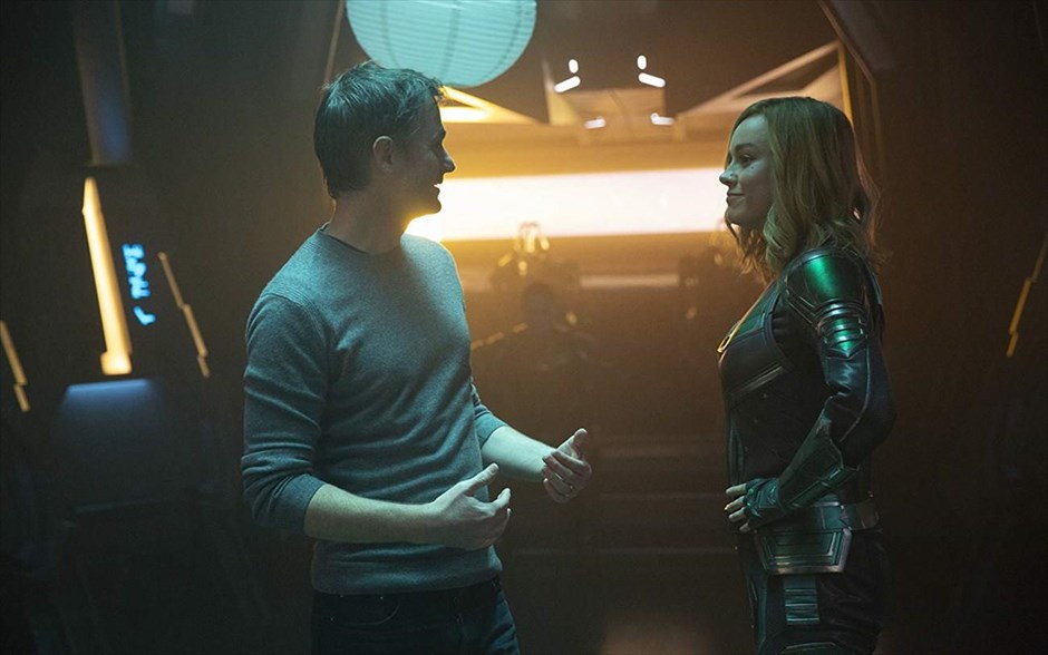 Captain Marvel. Η πιλότος πολεμικών αεροσκαφών Κάρολ Ντάνβερς (Μπρι Λάρσον) μεταμορφώνεται σε μία από τις πιο ισχυρές ηρωίδες του κόσμου. Όταν ένας μαινόμενος διαγαλαξιακός πόλεμος ανάμεσα σε δύο εξωγήινες φυλές καταλήγει στη Γη, η Ντάνβερς και οι σύμμαχοί της βρίσκονται στο μάτι του κυκλώνα. H πρώτη υπερηρωίδα με δική της ταινία στο κινηματογραφικό σύμπαν της Marvel.
