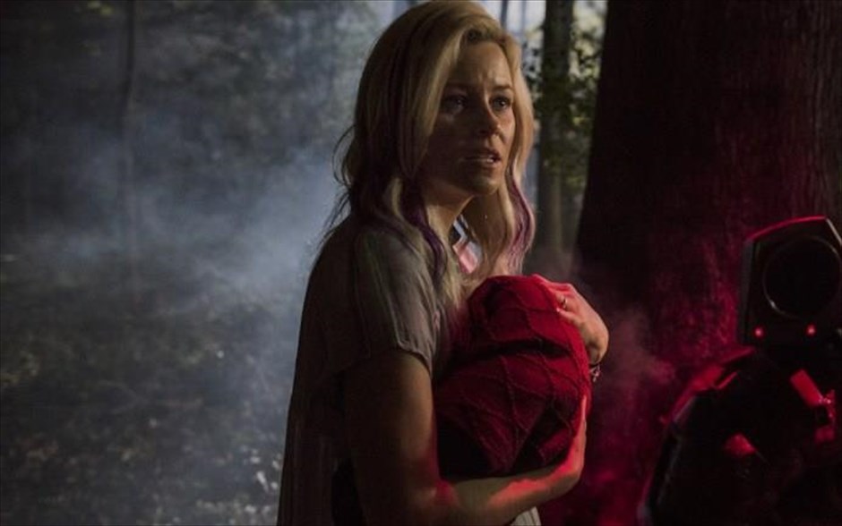 Brightburn: Ζωντανή Κόλαση. Στο υπερηρωικό θρίλερ τρόμου του Ντέιβιντ Γιαροβέσκι, με την Ελίζαμπεθ Μπανκς, η άφιξη ενός μυστηριώδους μωρού κάνει πραγματικότητα τα όνειρα μιας γυναίκας για να αποκτήσει παιδί.&nbsp;