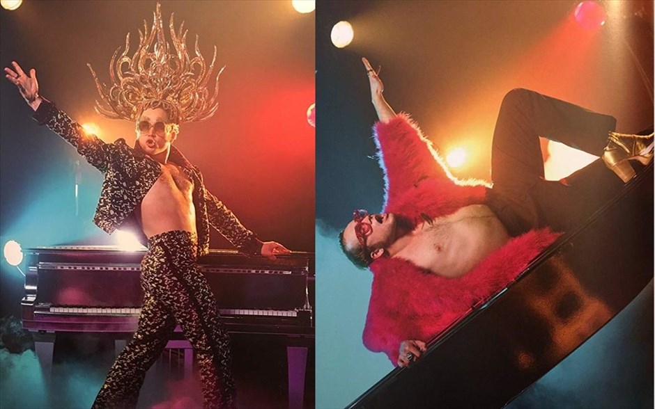Rocketman. Η μουσική βιογραφία -με την υπογραφή του Ντέξτερ Φλέτσερ- αφηγείται την ιστορία του Σερ Έλτον Τζον, με απαρχή την εκτόξευσή του σε παγκόσμιο σούπερ σταρ στα τέλη της δεκαετίας του ’60.&nbsp;