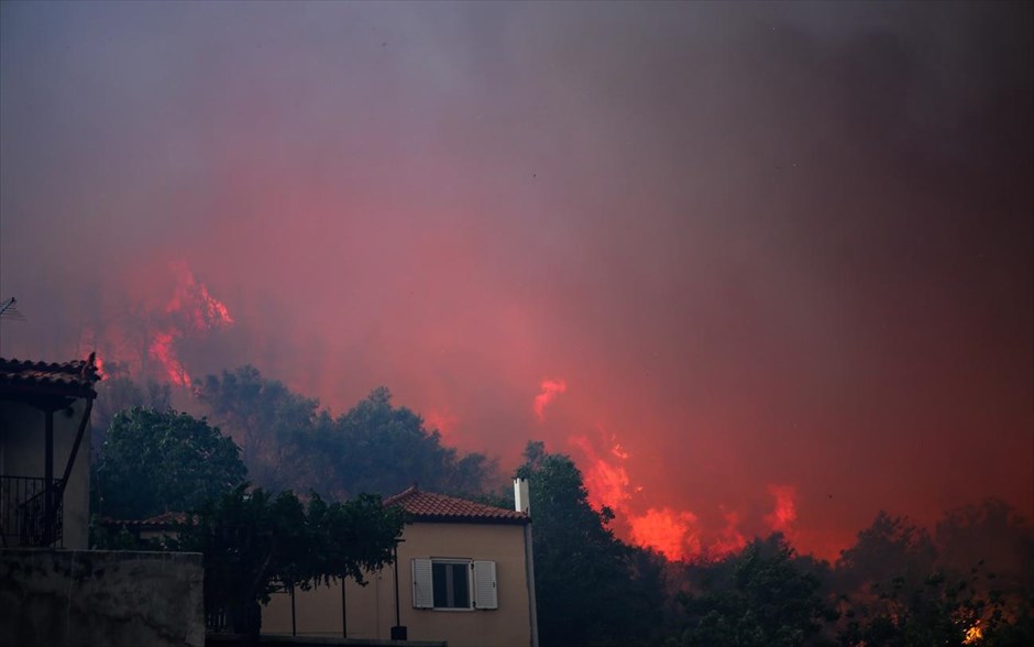 Εύβοια- Αργιλίτσα- πυρκαγιά- φωτιά- Κοντοδεσπότι. 