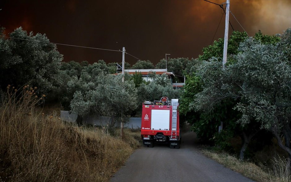 Εύβοια- Αργιλίτσα- πυρκαγιά- φωτιά- Κοντοδεσπότι. 