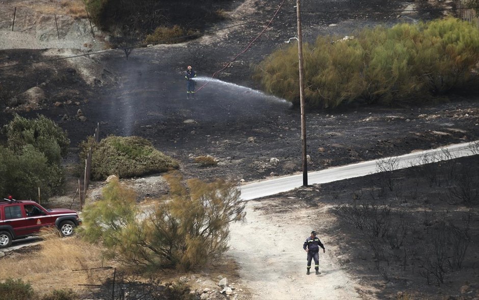 Πυρκαγιά-Φωτιά-Λαγονήσι. Fire extinguishing in Lagonissi, September 13, 2019 / Κατάσβεση πυρκαγιάς στο Λαγονήσι, 13 Σεπτεμβρίου 2019