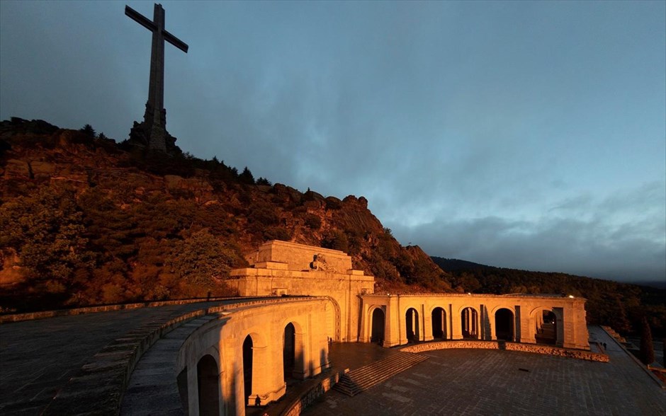 Εκταφή του Φρανθίσκο Φράνκο. Μια γενική άποψη του The Valle de los Caidos (Η κοιλάδα των πεσόντων) στην Ισπανία.