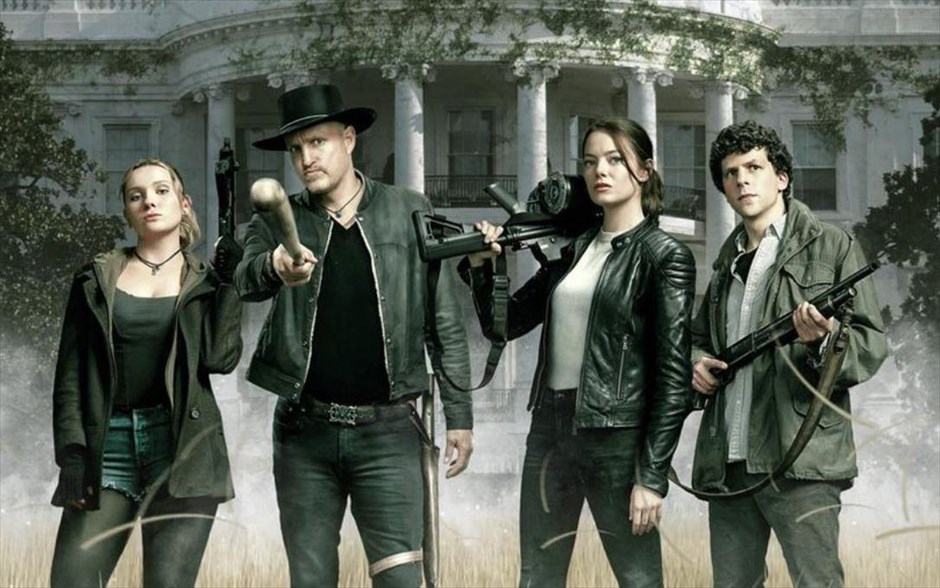 Zombieland: Διπλή Βολή. Μέσα από έκρυθμες, κωμικές καταστάσεις που εκτυλίσσονται από τον Λευκό Οίκο μέχρι την ενδοχώρα, η παρέα της πρώτης ταινίας πρέπει να αντιμετωπίσει πολλά νέα είδη ζόμπι που έχουν εξελιχθεί, αλλά και νέους επιζώντες. Ένα ανορθόδοξο θρίλερ, όπου η κωμωδία συναντά τον τρόμο με σπαρταριστά αποτελέσματα.
&nbsp;
