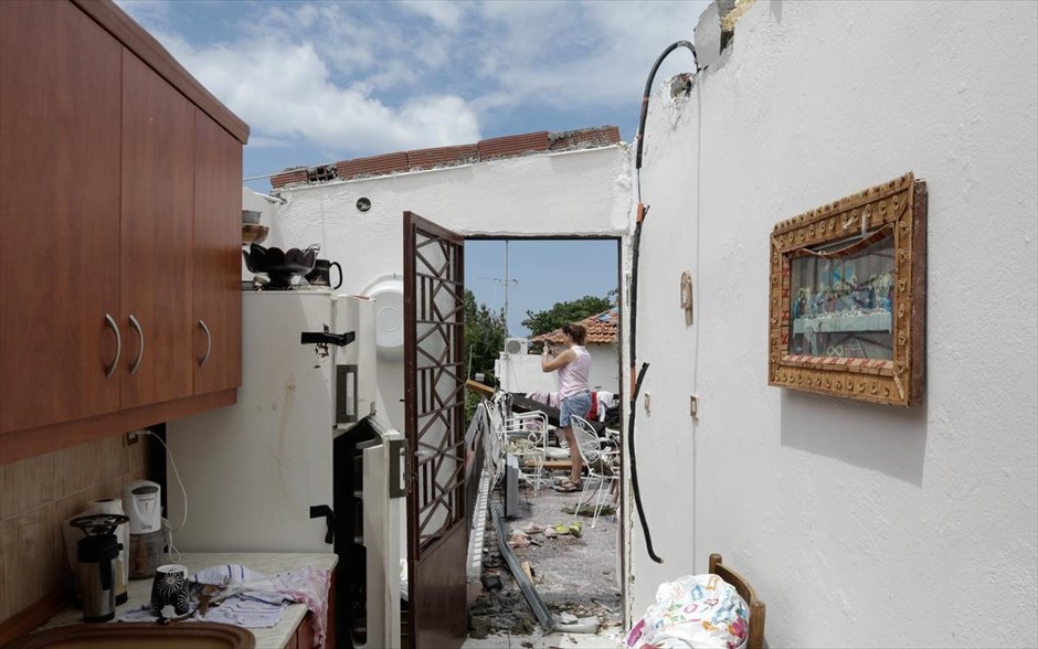 POY  2019. Εκτενείς καταστροφές που προκλήθηκαν απο ακραία καιρικά φαινόμενα, προκάλεσαν το θάνατο 6 ανθρώπων, στο χωριό Σωζόπολη Χαλκιδικής