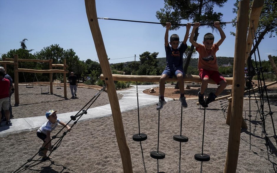 POY  2019. Εγκαίνια μίας παιδικής χαράς στη περιοχή 
