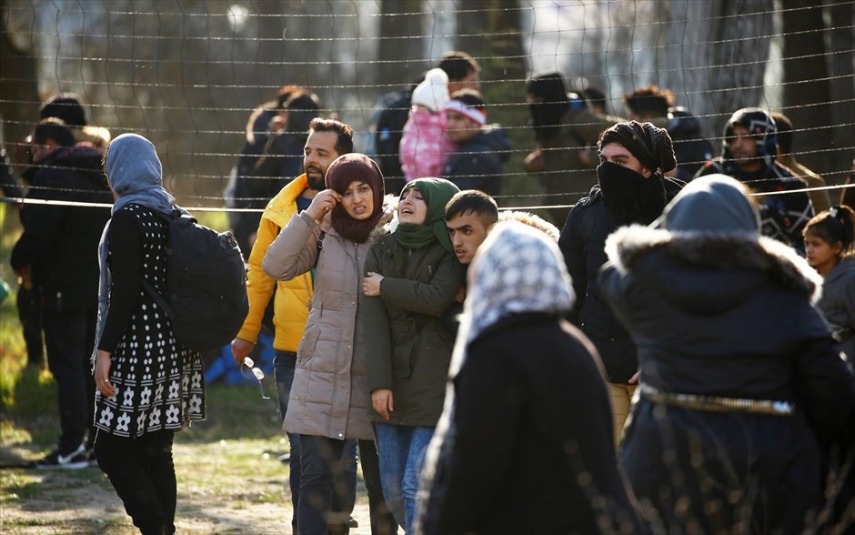Ελλάδα- Καστανιές- Συρία- Τουρκία- σύνορα- πρόσφυγες . 