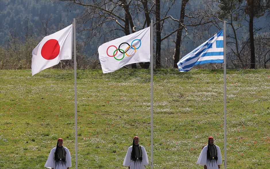 Τελετή Αφής της Ολυμπιακής Φλόγας. 