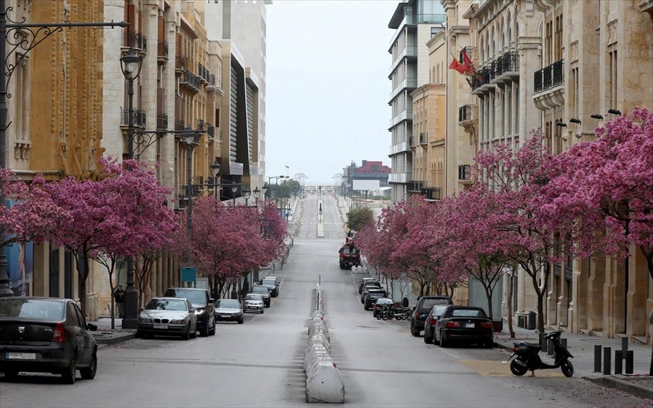 Κορωνοϊός- άνοιξη. Βηρυτός, Λίβανος