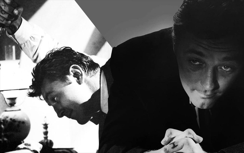«Η Νύχτα του Κυνηγού»  . Ο Χάρι Πάουελ, ένας αδίστακτος ψυχοπαθής δολοφόνος γυναικών, φορά τη στολή του ιεροκήρυκα και το γοητευτικό, σκοτεινό του χαμόγελο και προσεγγίζει χήρες, αποσκοπώντας στην περιουσία τους.&nbsp;