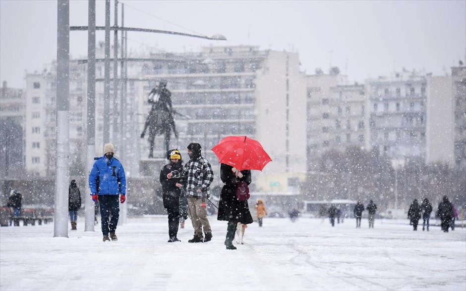 Χιόνι-Μήδεια-Θεσσαλονίκη. 