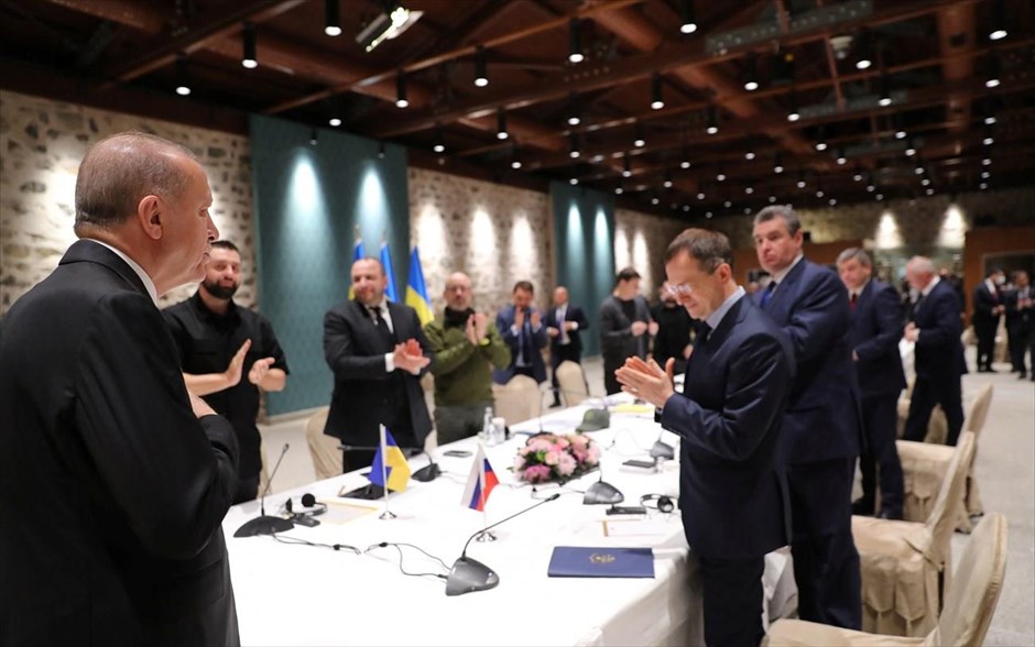 Ουκρανία-Ρωσία-συνομιλίες στην Κωνσταντινούπολη - Ερντογάν. 