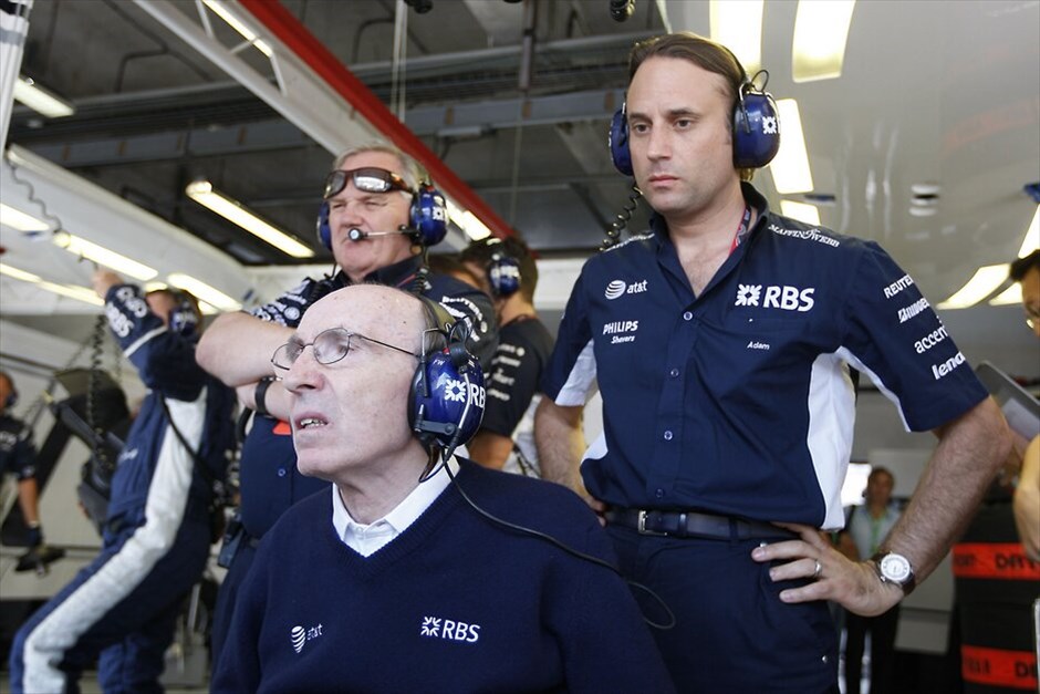 F1: Ανασκόπηση του 2012 #5. Στα τέλη Μαρτίου ο Ανταμ Παρ αποχώρησε έπειτα από περίπου έξι χρόνια από την Williams. Ο Παρ που εθεωρείτο ως ο διάδοχος του Φρανκ Γουΐλιαμς, είχε αναλάβει από το 2010 και τα καθήκοντα προέδρου. WILLIAMS F1/GLENN DUNBAR/LAT PHOTOGRAPHIC