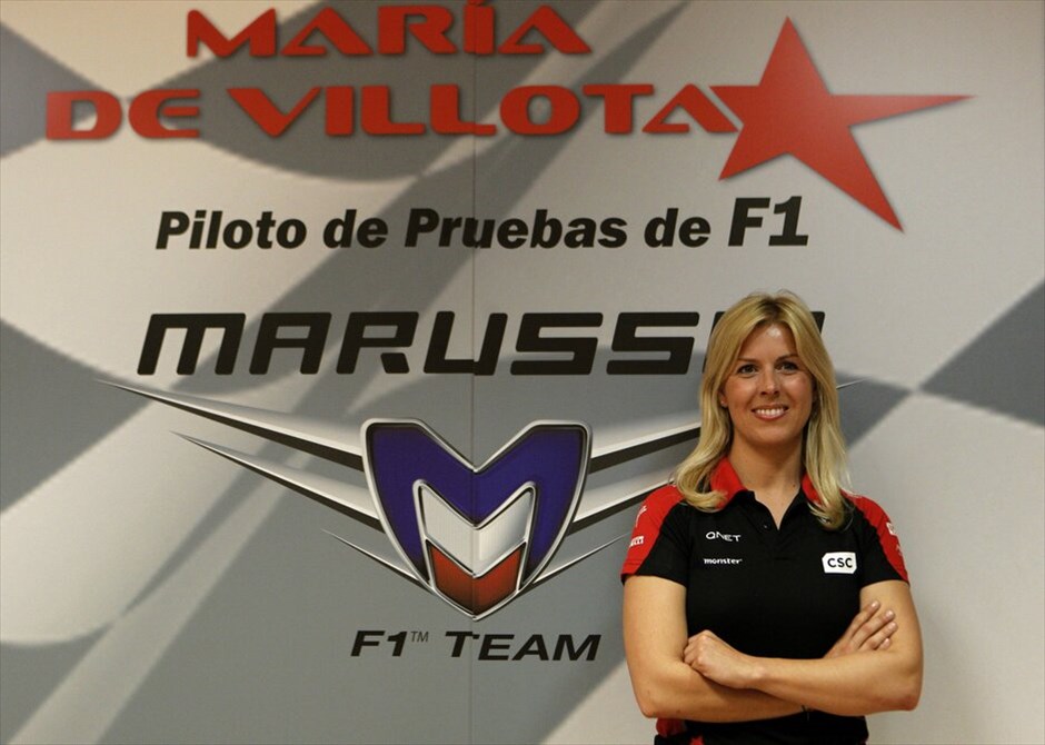 F1: Ανασκόπηση του 2012 #15. Σοβαρό ατύχημα υπέστη στις αρχές Ιουλίου, η οδηγός της Marussia, Μαρία ντε Βιγιότα. Η άτυχη Ισπανίδα τραυματίστηκε σοβαρά και έχασε το δεξί της μάτι μετά από σύγκρουση με σταθμευμένο όχημα της Ρωσικής ομάδας κατά την διάρκεια δοκιμών στον αερολιμένα του Ντάξφορντ πάνω σε νέο αεροδυναμικό πακέτο για την MR-01.