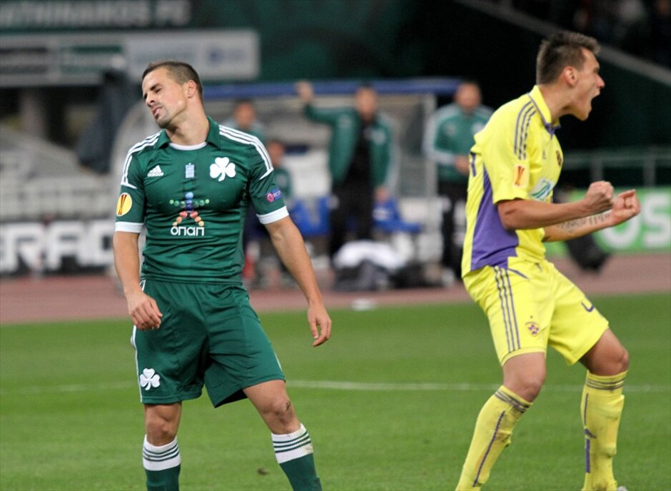 Europa League: Παναθηναϊκός - Μάριμπορ 1-0 #13. Απογοητευμένος ο Βιτόλο για το πέναλτι που έχασε.