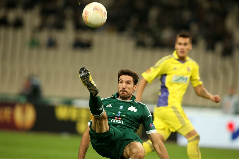 Europa League: Παναθηναϊκός - Μάριμπορ 1-0 #14. Ο Τοτσέ σε φάση από τον αγώνα.