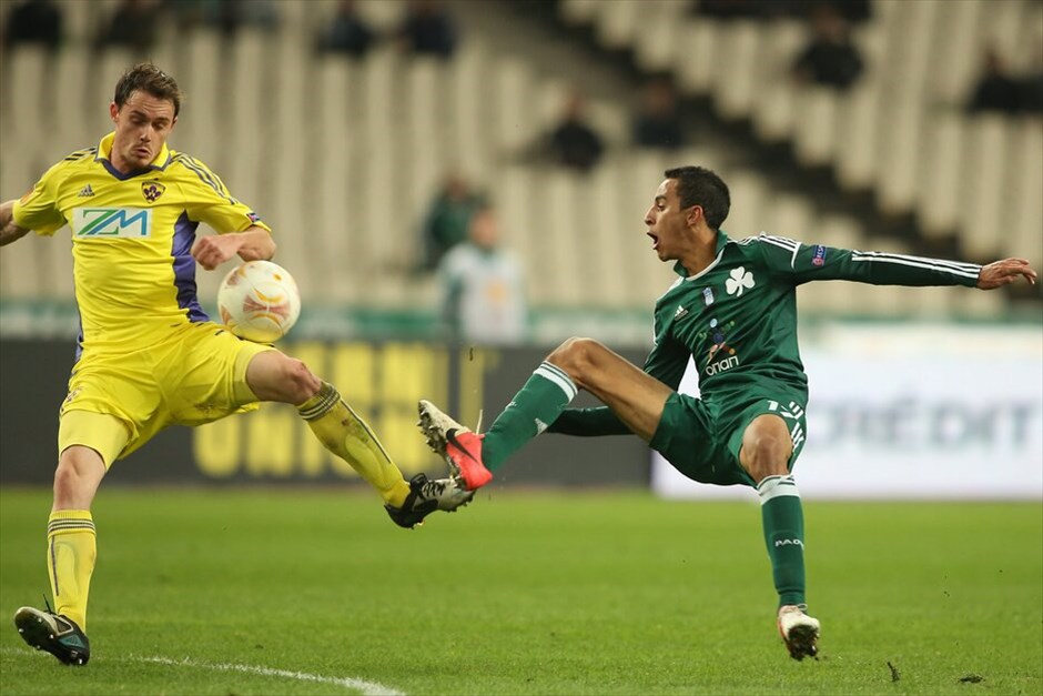 Europa League: Παναθηναϊκός - Μάριμπορ 1-0 #18. Φάση από τον αγώνα με πρωταγωνιστή τον Ζέκα.