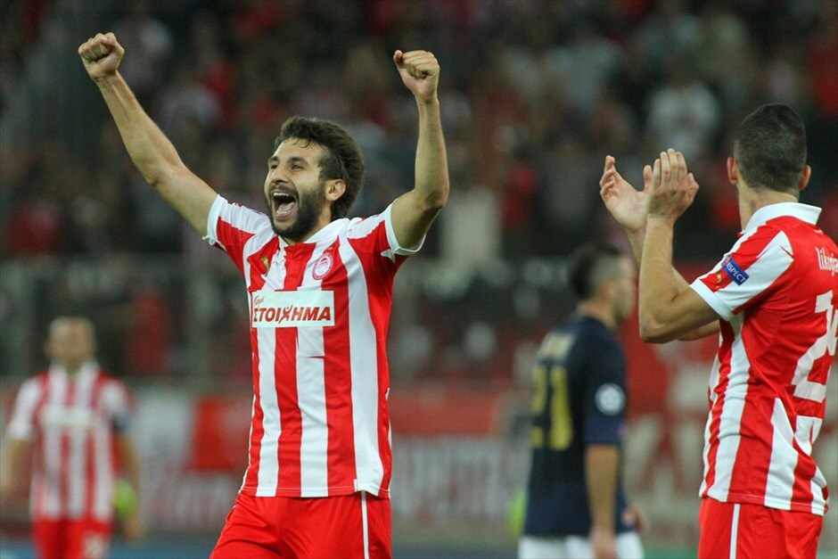 Champions League: Ολυμπιακός - Μονπελιέ 3-1 #2. Ο Τζαμέλ Αμπντούν μετά το τέλος του αγώνα.