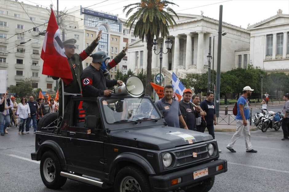 Συγκεντρώσεις διαμαρτυρίας για την επίσκεψη Μέρκελ  #10. 