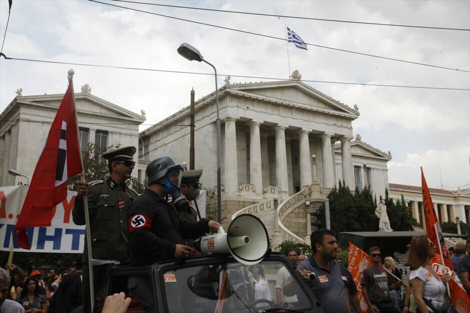 Συγκεντρώσεις διαμαρτυρίας για την επίσκεψη Μέρκελ  #11. 