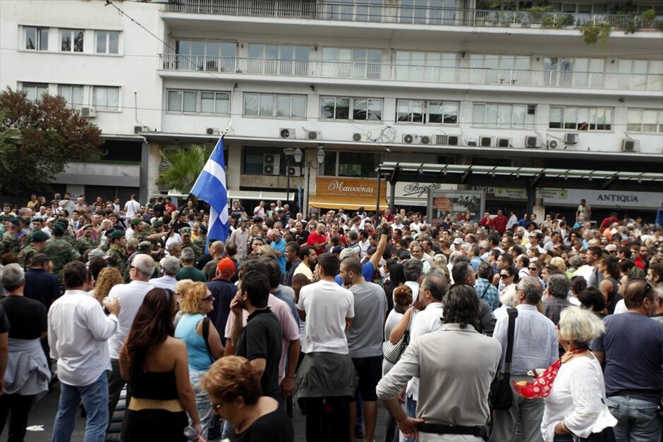 Συγκεντρώσεις διαμαρτυρίας για την επίσκεψη Μέρκελ  #19. 