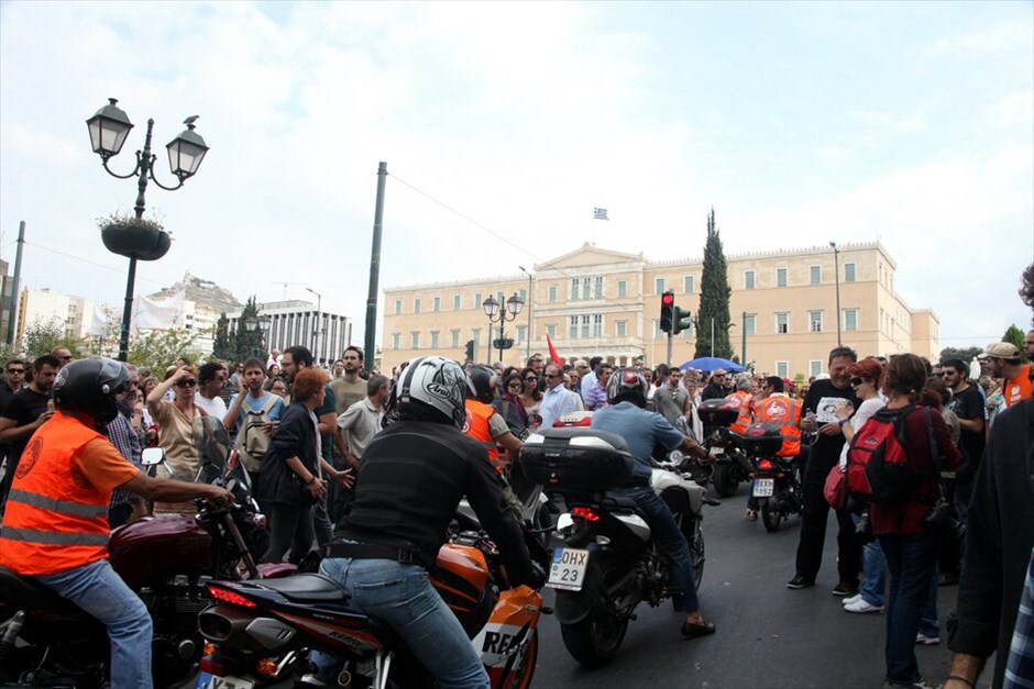 Συγκεντρώσεις διαμαρτυρίας για την επίσκεψη Μέρκελ  #28. 