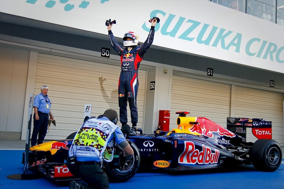 Formula 1: Το GP της Ιαπωνίας #4. Σημαντική νίκη για τον Σεμπάστιαν Φέτελ στη Σουζούκα.