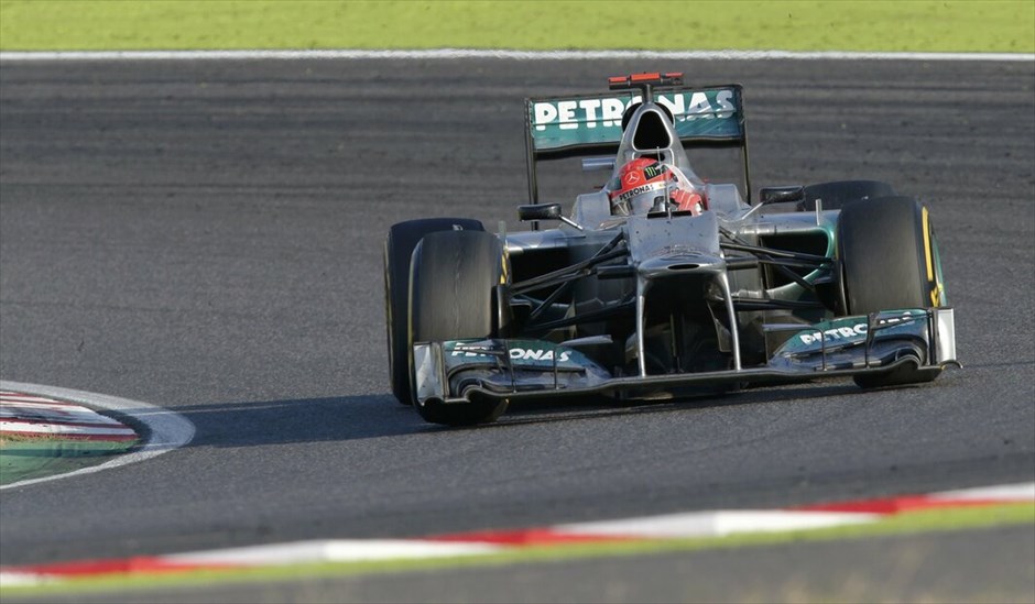 Formula 1: Το GP της Ιαπωνίας #11. Εκτός βαθμών έμεινε ο Μίκαελ Σουμάχερ.