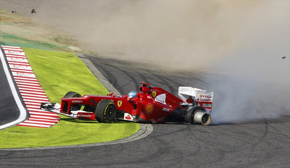 Formula 1: Το GP της Ιαπωνίας #16. Η εκκίνηση του αγώνα και η εγκατάλειψη του Φερνάντο Αλόνσο στην πρώτη στροφή.