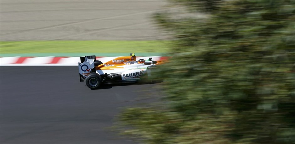 Formula 1: Οι ελεύθερες δοκιμές στο GP της Ιαπωνίας #14. Ο Νίκο Χούλκενμπεργκ (Force India Mercedes) σημείωσε τον τέταρτο καλύτερο χρόνο στη δεύτερη περίοδο των ελεύθερων δοκιμών.