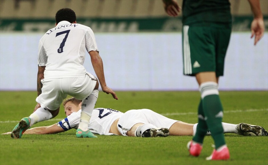 Europa League: Παναθηναϊκός - Τότεναμ 1-1 #13. Ο σκόρερ της Τότεναμ, Μίκαελ Ντόουσον.