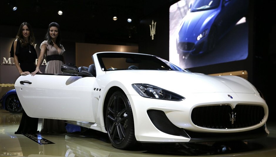 Σαλόνι Αυτοκινήτου στο Παρίσι #30. Maserati GranCabrio MC μαγνητίζει τα βλέμματα.