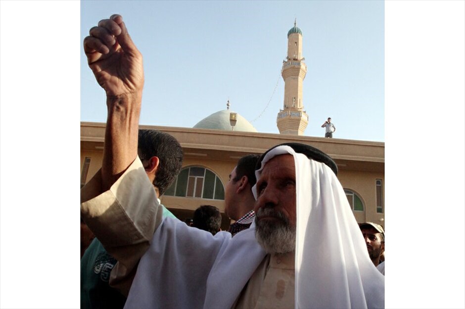 Μουσουλμανικός κόσμος: Εντείνονται οι εκδηλώσεις οργής κατά της ταινίας  #60. Φαλούτζα - Ιράκ. EPA/MOHAMMED JALIL