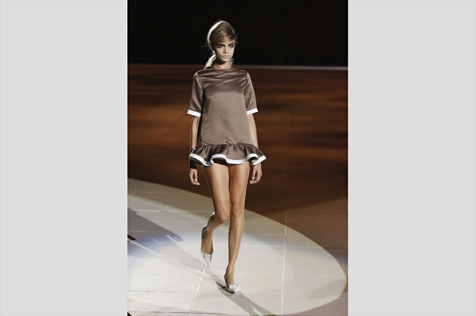 Νέα Υόρκη - Εβδομάδα Μόδας - Marc Jacobs #4. Στιγμιότυπα από την επίδειξη της συλλογής Ανοιξη–Καλοκαίρι 2013 του οίκου Marc Jacobs, στην Εβδομάδα Μόδας της Νέας Υόρκης.