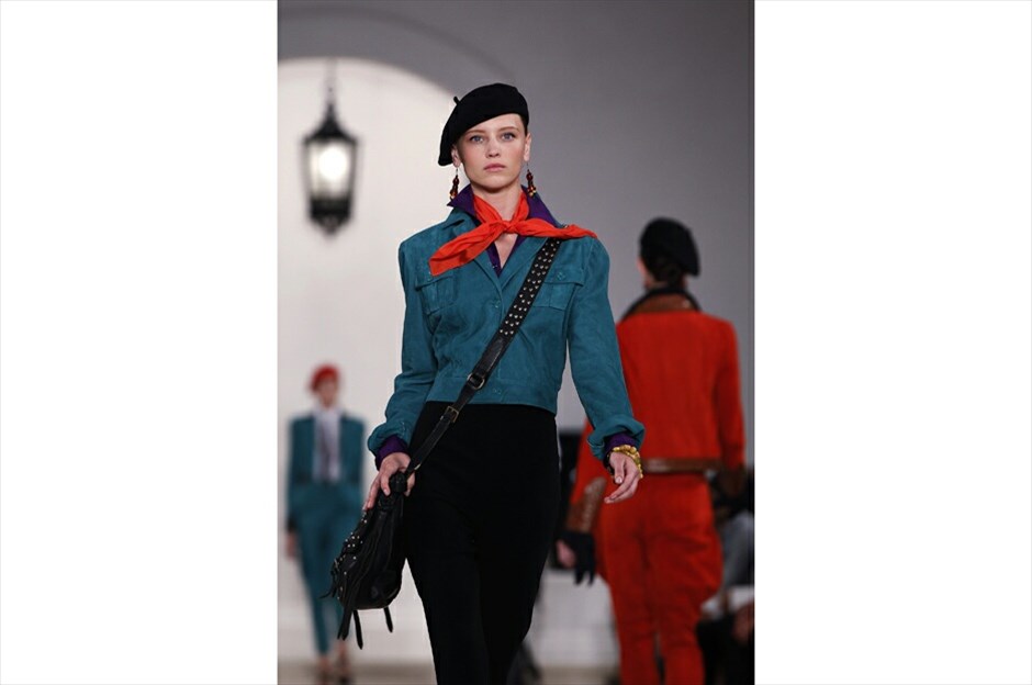 Νέα Υόρκη - Εβδομάδα Μόδας - Ralph Lauren #5. Στιγμιότυπα από την επίδειξη της συλλογής Ανοιξη–Καλοκαίρι 2013 του οίκου Ralph Lauren, στην Εβδομάδα Μόδας της Νέας Υόρκης.