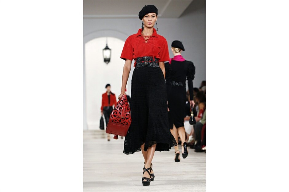 Νέα Υόρκη - Εβδομάδα Μόδας - Ralph Lauren #10. Στιγμιότυπα από την επίδειξη της συλλογής Ανοιξη–Καλοκαίρι 2013 του οίκου Ralph Lauren, στην Εβδομάδα Μόδας της Νέας Υόρκης.