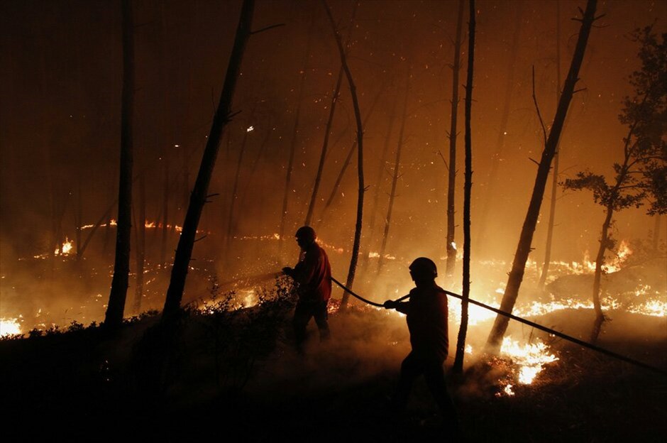 Πορτογαλία: 700 χιλιάδες στρέμματα δασικής έκτασης στις φλόγες #7. Ριμπέιρα ντο Φάρριο, Ουρέμ –