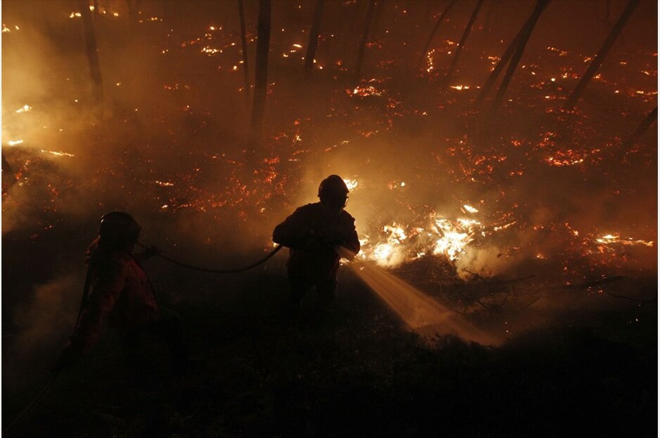 Πορτογαλία: 700 χιλιάδες στρέμματα δασικής έκτασης στις φλόγες #9. Ριμπέιρα ντο Φάρριο, Ουρέμ –