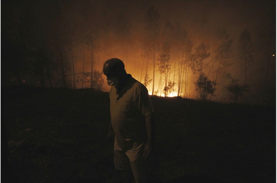 Πορτογαλία: 700 χιλιάδες στρέμματα δασικής έκτασης στις φλόγες #10. Ριμπέιρα ντο Φάρριο, Ουρέμ –