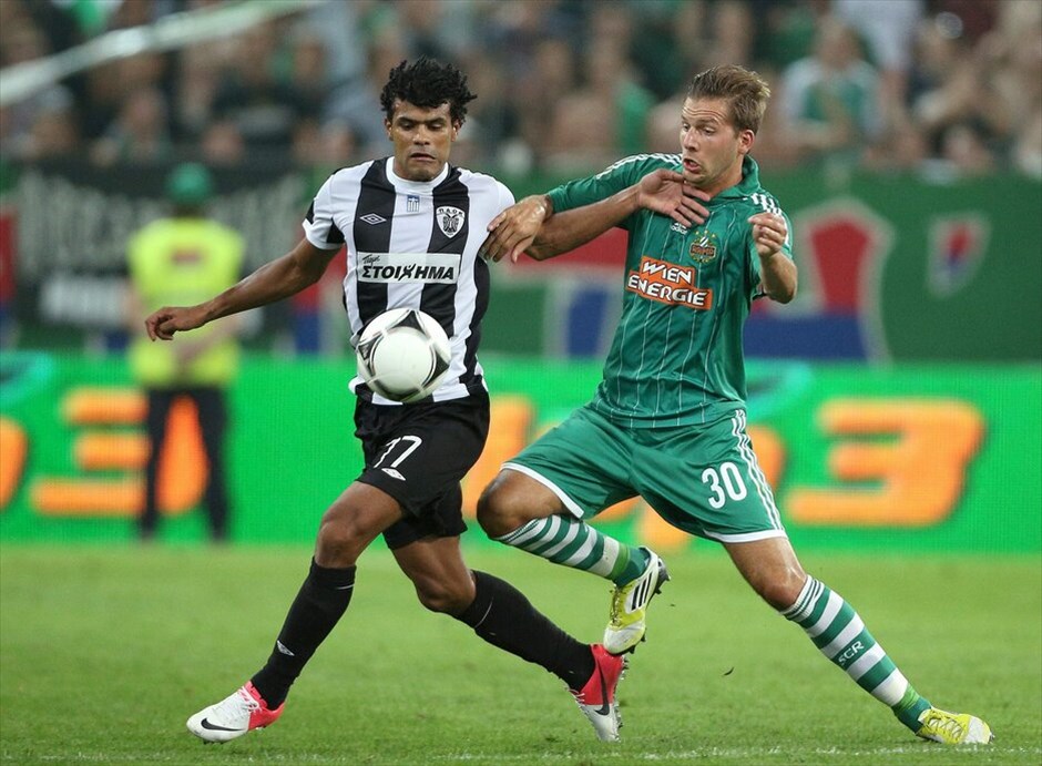 Europa League: Ραπίντ Βιέννης - ΠΑΟΚ 3-0 #10. Εκτός Ευρώπης έμεινε ο ΠΑΟΚ, που δεν μπόρεσε να εκμεταλλευτεί τη νίκη του επί της Ραπίντ Βιέννης στην Τούμπα (2-1). Οι Αυστριακοί επικράτησαν 3-0 στη ρεβάνς των πλέι οφ του Γιουρόπα Λιγκ και προκρίθηκαν στους ομίλους της διοργάνωσης.