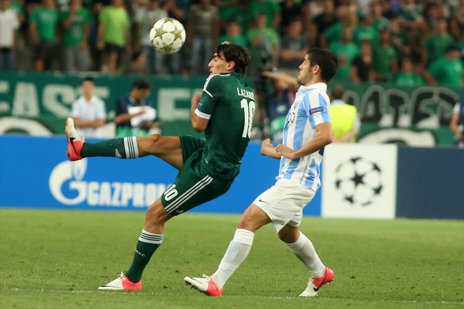 Champions Leaue: Παναθηναϊκός - Μάλαγα 0-0 #18. Στους ομίλους του Γιουρόπα Λιγκ θα συνεχίσει ο Παναθηναϊκός. Οι «πράσινοι» έμειναν στο 0-0 στη ρεβάνς των πλέι οφ του Τσάμπιονς Λιγκ με τη Μάλαγα κι έμειναν εκτός ομίλων της διοργάνωσης. Η ήττα με 2-0 την περασμένη Τετάρτη στο Ροσαλέδα αποδείχθηκε «βαριά» κι αξεπέραστη για το «τριφύλλι», που απόψε δεν ρίσκαρε όσο θα περίμεναν οι οπαδοί του και η Μάλαγα πήρε σχετικά εύκολα αυτό που ήθελε.