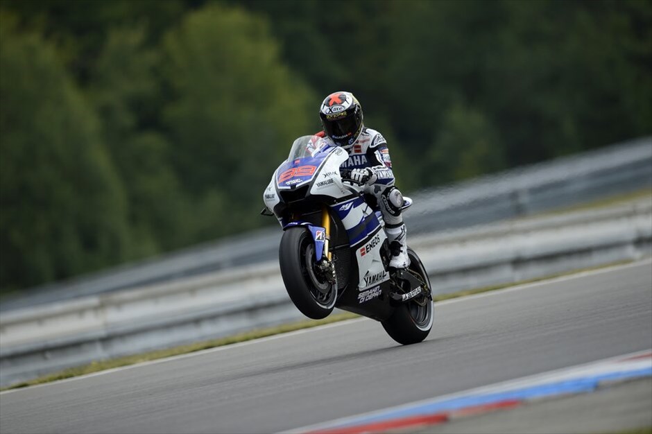 MotoGP: Οι ελεύθερες δοκιμές στο Μπρνο #2. Δεύτερος τόσο το πρωΐ όσο και το απόγευμα ήταν ο Χόρχε Λορένθο (Yamaha Factory Racing). Πηγή: Yamaha Factory Racing