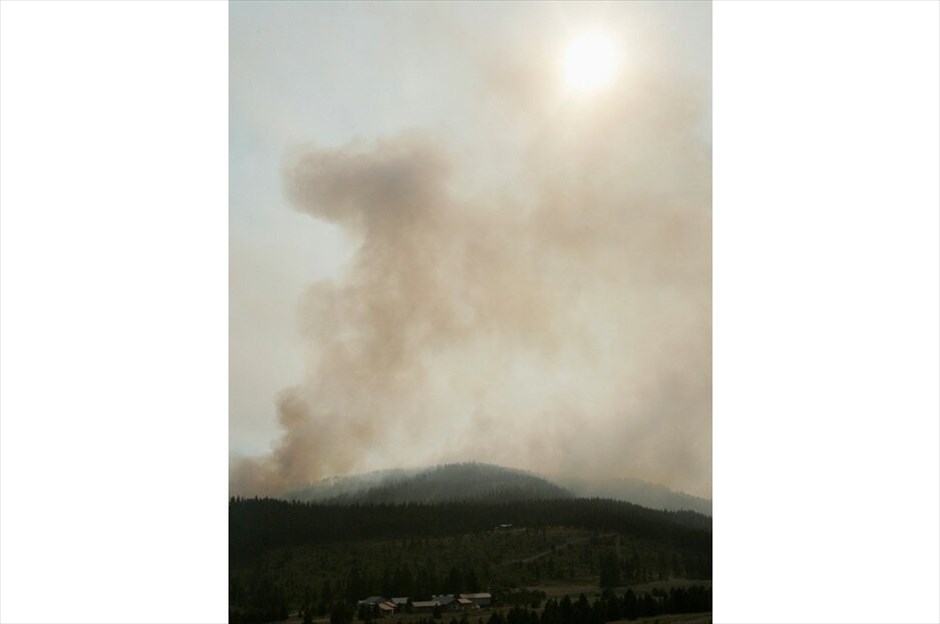 Πυρκαγιές μαίνονται τις δυτικές Ηνωμένες Πολιτείες #3. REUTERS/ROBERT SORBO