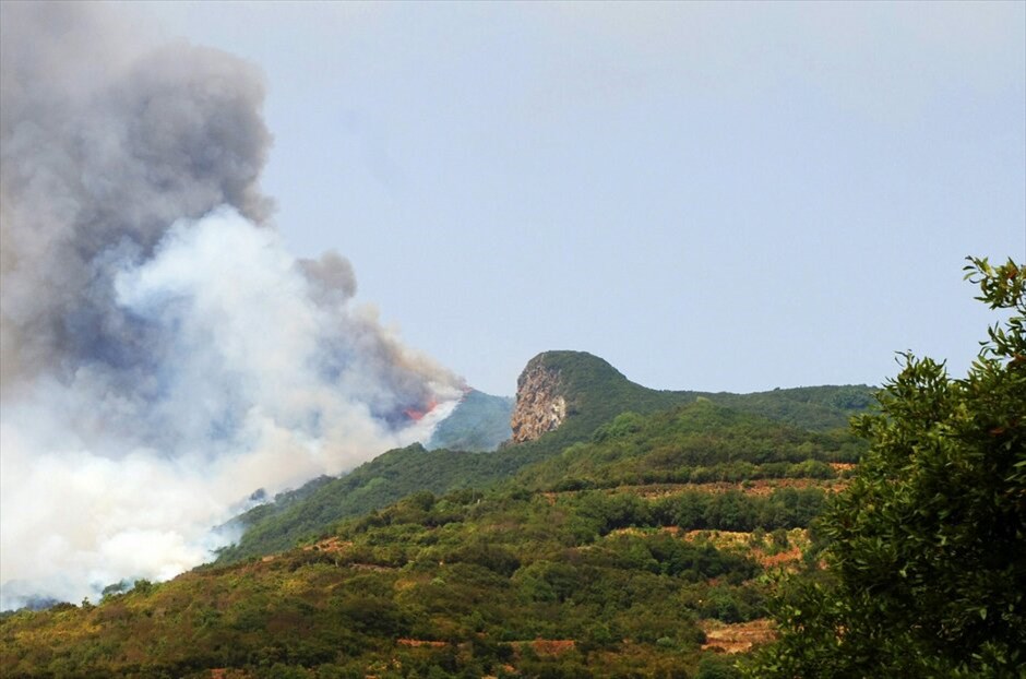 Ισπανία: Μαίνεται πυρκαγιά στα Κανάρια νησιά #5. Σε πύρινο κλοιό βρίσκονται τα Κανάρια Νησιά στην Ισπανία, με τις φλόγες να απειλούν κατοικημένες περιοχές και το εθνικό πάρκο του Γκαραχονάι.  Η πυκνή ομίχλη σε χαμηλό ύψος εμπόδισε την απογείωση δύο υδροπλάνων που εστάλησαν από την ισπανική κυβέρνηση για να ενισχύσουν τις προσπάθειες πέντε ελικοπτέρων που επιχειρούν στο σημείο της πυρκαγιάς. Οι αρχές έχουν προχωρήσει σε εκκενώσεις, με αποτέλεσμα περισσότεροι από 600 κάτοικοι να έχουν απομακρυνθεί από τις εστίες τους.