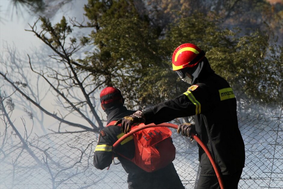 Mεγάλη δασική πυρκαγιά στην Κερατέα #18. Σε εξέλιξη βρίσκεται μεγάλη δασική πυρκαγιά που εκδηλώθηκε το μεσημέρι στην Κερατέα. Η φωτιά μαίνεται στην περιοχή του Διονύσου και απειλεί σπίτια στους οικισμούς Τρέπες και Δασκαλειό, ενώ έχουν προκληθεί ζημιές σε πέντε κατοικίες. Ενισχύθηκαν οι πυροσβεστικές δυνάμεις.