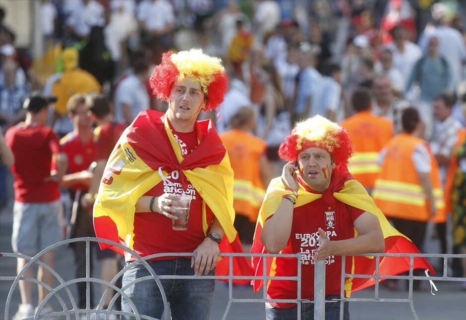 Euro 2012 - Τελικός: Οι φίλαθλοι των δύο ομάδων #26. 