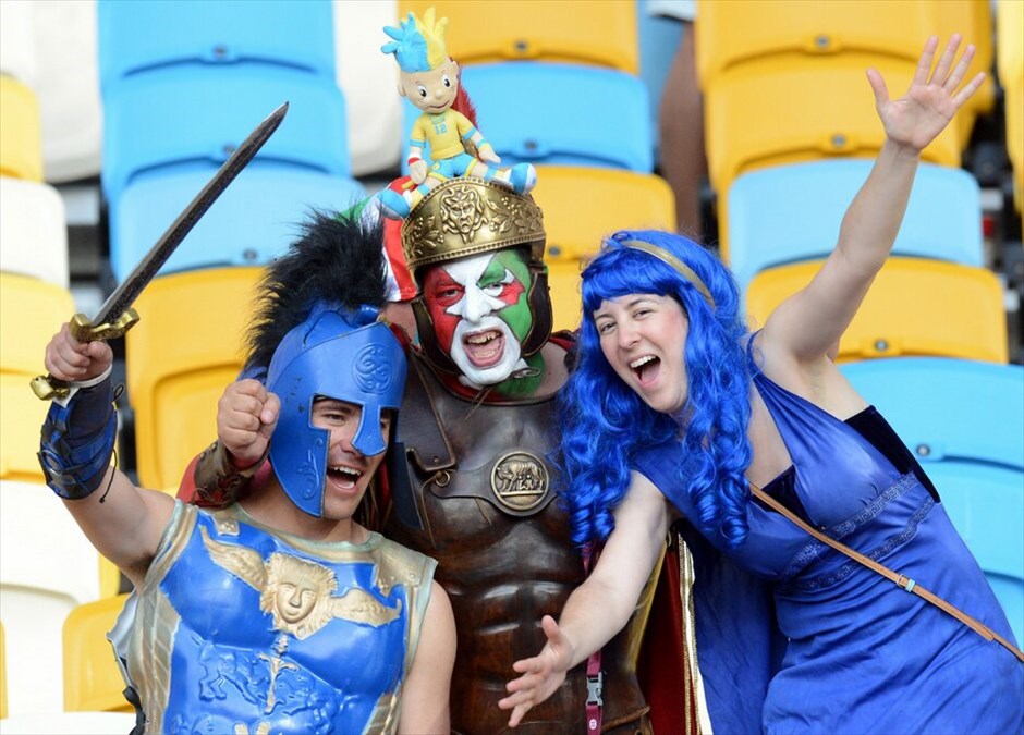 Euro 2012 - Τελικός: Οι φίλαθλοι των δύο ομάδων #28. 