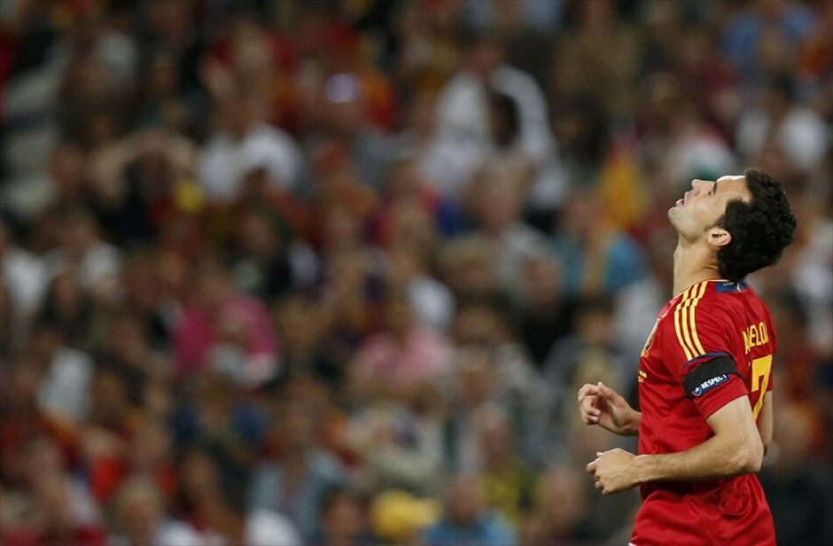 Euro 2012 - Πορτογαλία - Ισπανία (2-4) (κ.α. 0-0) #45. Η Ισπανία προκρίθηκε στον τελικό του Ευρωπαϊκού Πρωταθλήματος 2012, επικρατώντας στη «Ντόνμπας Αρένα» του Ντόνετσκ της Πορτογαλίας με 4-2 στα πέναλτι, μετά το ισόπαλο 0-0 στην κανονική διάρκεια και την παράταση.