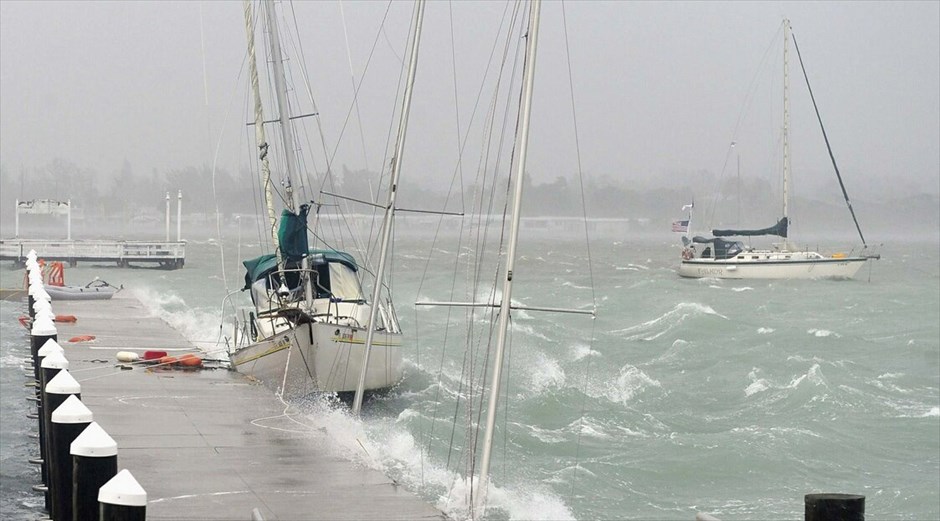 ΗΠΑ: Σαρώνει τη Φλόριδα η τροπική καταιγίδα Ντέμπι #11. 